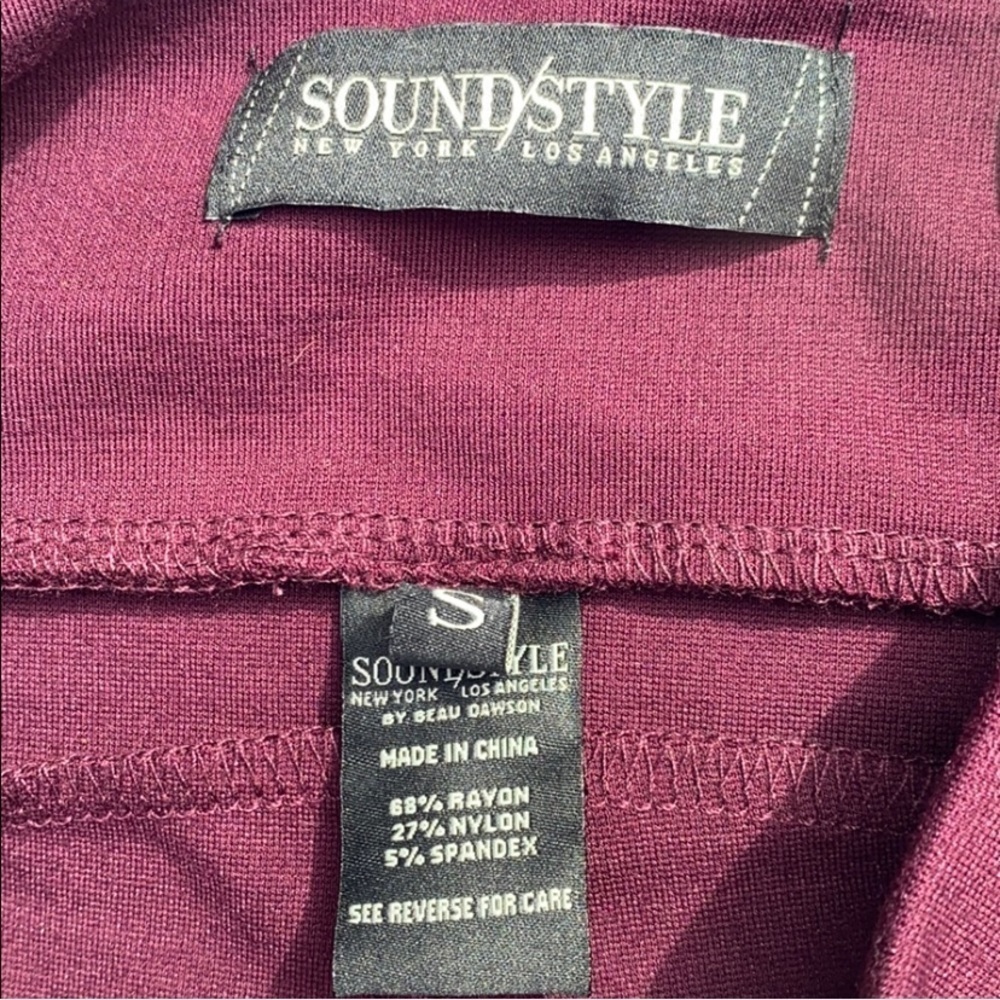 Sound/Style leggings plum rose, small (4-6) - Picture 5 of 6